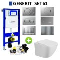 Geberit UP320 Toiletset Design Randloos Modo Set 61