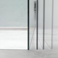 Nisdeur Get Wet by Sealskin 'I AM' 80x200 cm Chroom/Zilver Helder Antikalk Glas