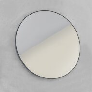Spiegel LoooX Mirror Black Line Round Ø 80cm