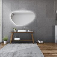 Spiegel Gliss Design Trendy Oval LED Verlichting 90cm