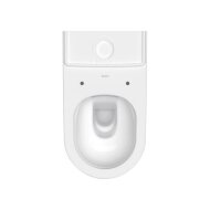 Toilet Duravit D-Neo Staand Voor Reservoir Rimless Diepspoel 65 cm Hoogglans Wit