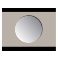 Spiegel Rond Sanicare Q-mirrors Zonder Omlijsting 75 cm PP Geslepen