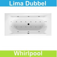 Ligbad Riho Lima 200 x 90 cm Whirlpool Dubbel systeem