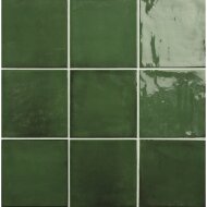 Wandtegel Fayenza Green 12.3x12.3 cm (doosinhoud 0.51 m2)