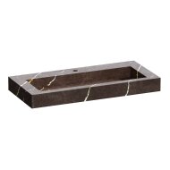 Wastafel Topa Artificial Marble 100 Copper Brown (1 krgt.)