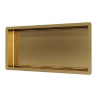 Inbouwnis Brauer Gold Edition 30x60 cm Geborsteld Goud PVD