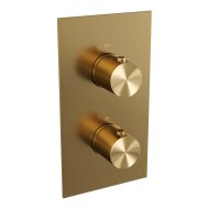 Inbouwthermostaat Compleet Brauer Gold Edition 3-weg Geborsteld Goud
