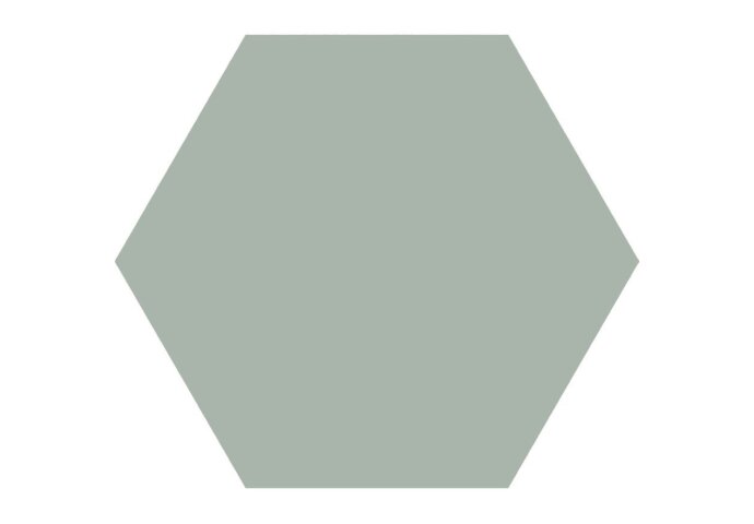 Hexagon Vloertegel Timeless Jade 15x17 cm Mat Groen (doosinhoud 0.58 m2)